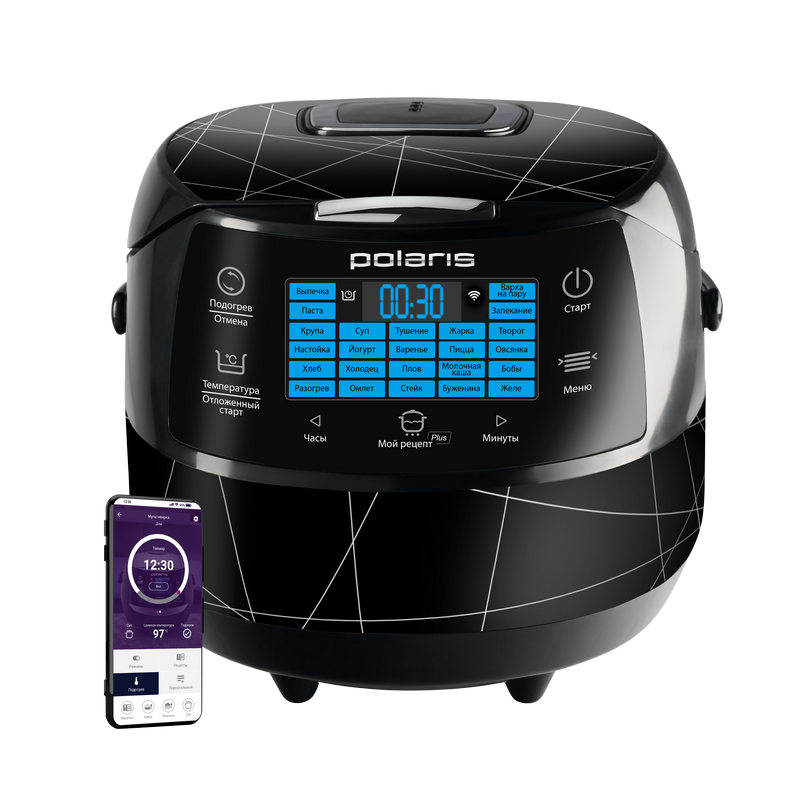 Мультиварка Polaris PMC 5017, Чёрный