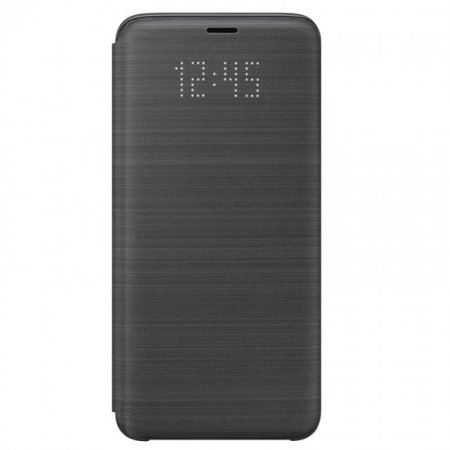 Original Sam. LED Flip Wallet Galaxy S9, Orchide Gray