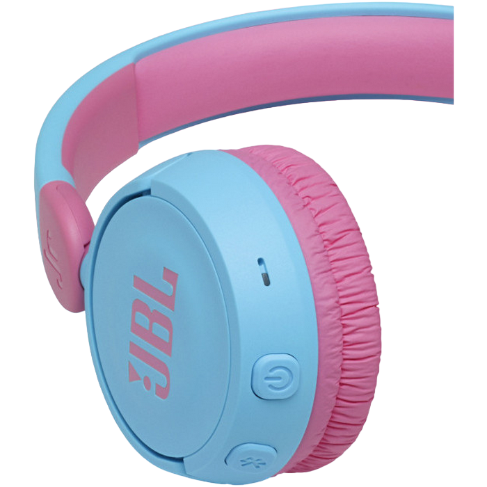 Детские наушники JBL JR310, Bluetooth/Проводное аналоговое, Голубой