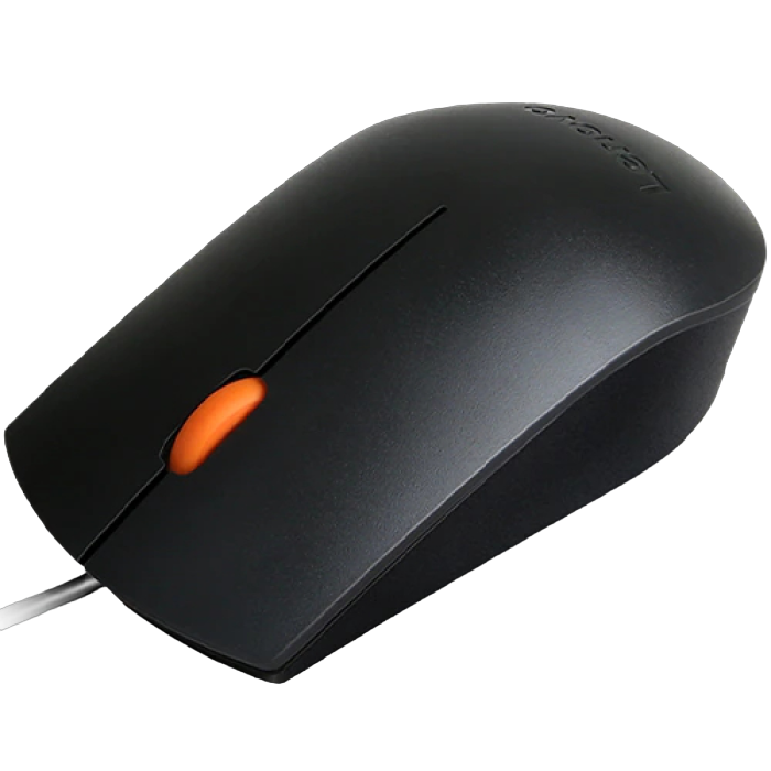 Мышь Lenovo 300 USB, Чёрный