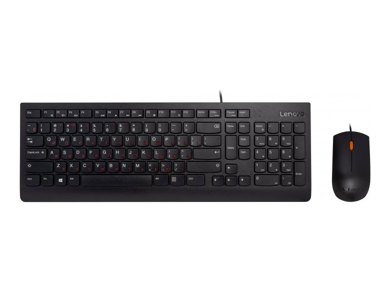 Lenovo 300 USB Combo Keyboard & Mouse Russian