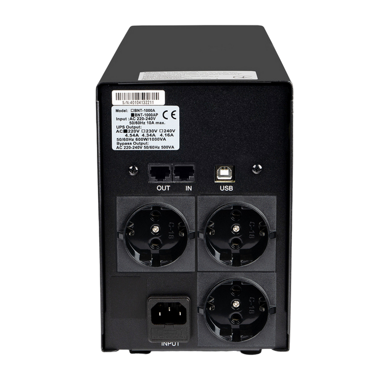 Sursă de alimentare neîntreruptibilă PCM BNT-1000AP, Linear-interactiv, 1000VA, Turn