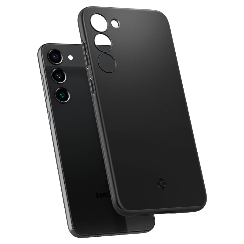 Spigen Samsung S23+, Thin Fit, Black