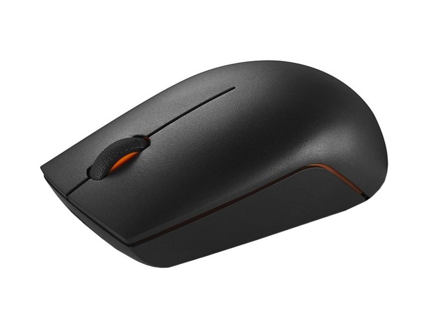 Беcпроводная мышь Lenovo 300 Compact, Чёрный