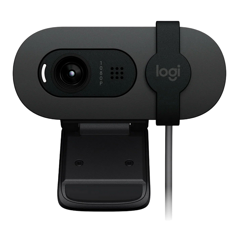 Cameră Web Logitech BRIO 105, Full-HD 1080P, Negru