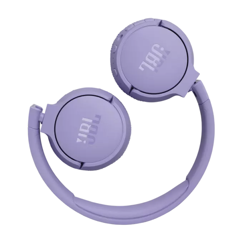 Headphones  Bluetooth  JBL T670NC, Purple, On-ear, Adaptive Noise Cancelling with Smart Ambient