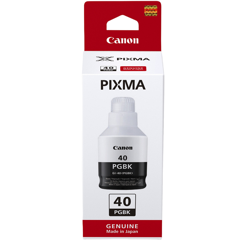 Ink Cartridge Canon GI-40 Bk, black