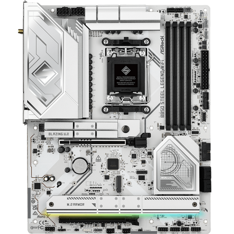 Placă de bază ASRock B850 STEEL LEGEND WIFI AM5 ATX
