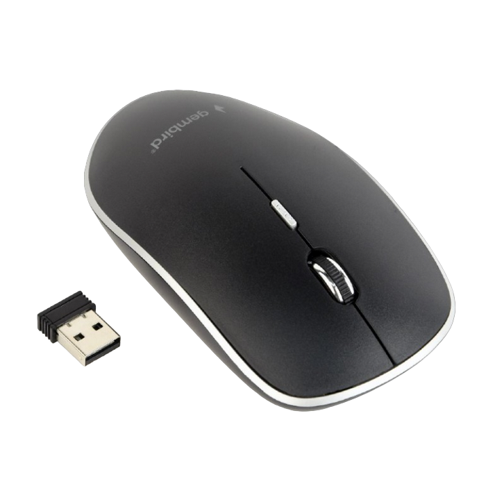 Беcпроводная мышь Gembird MUSW-4B-01, Чёрный