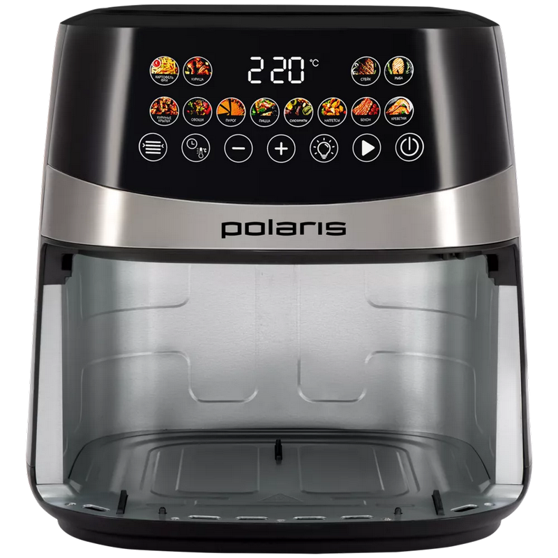 Аэрогриль polaris paf 8005w, чёрный Thumbnail 12