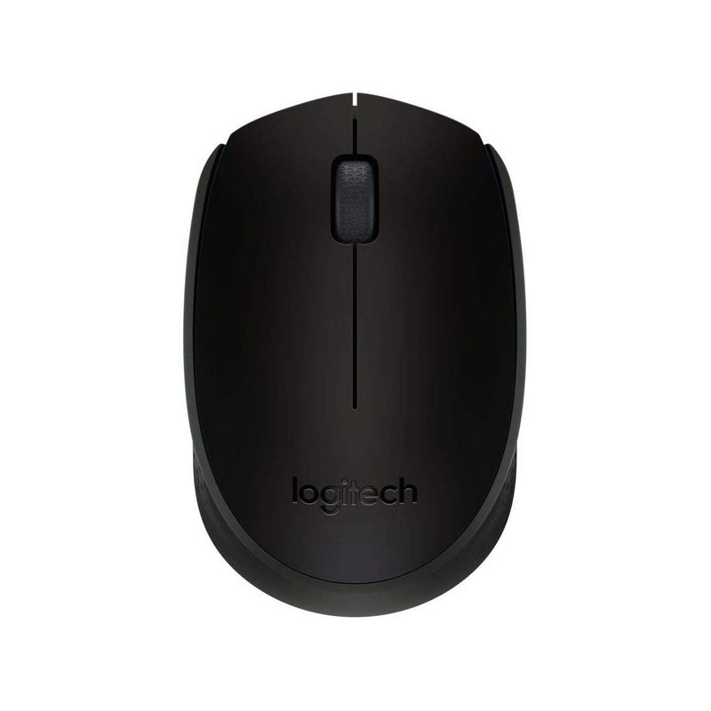 Wireless Mouse Logitech B170 OEM, Optical, 3 buttons, Ambidextrous, 1xAA, Black