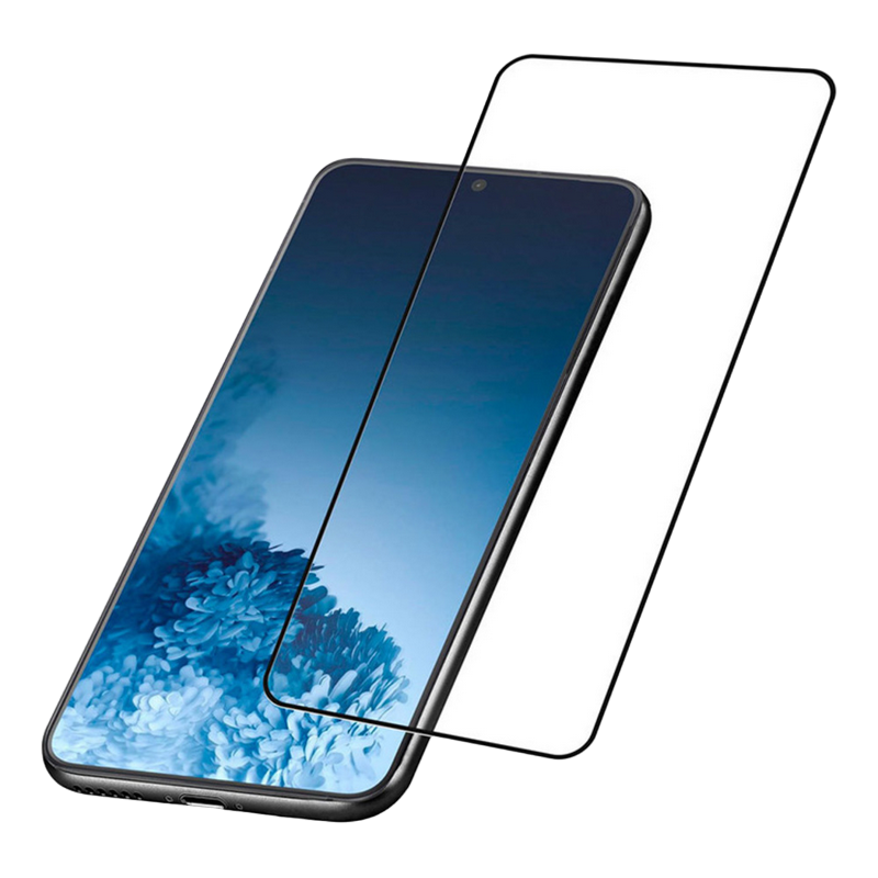 Sticlă de protecție Cellularline Impact Glass Capsule - Galaxy S21, Negru