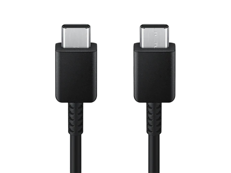 Cablu încărcare și sincronizare Samsung USB-C to USB-C Cable 3A, USB Type-C/USB Type-C, 1,8m, Negru