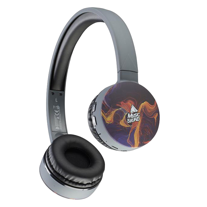 Гарнитура для мобильных телефонов Cellularline Music Sound, Беспроводной, Серый
