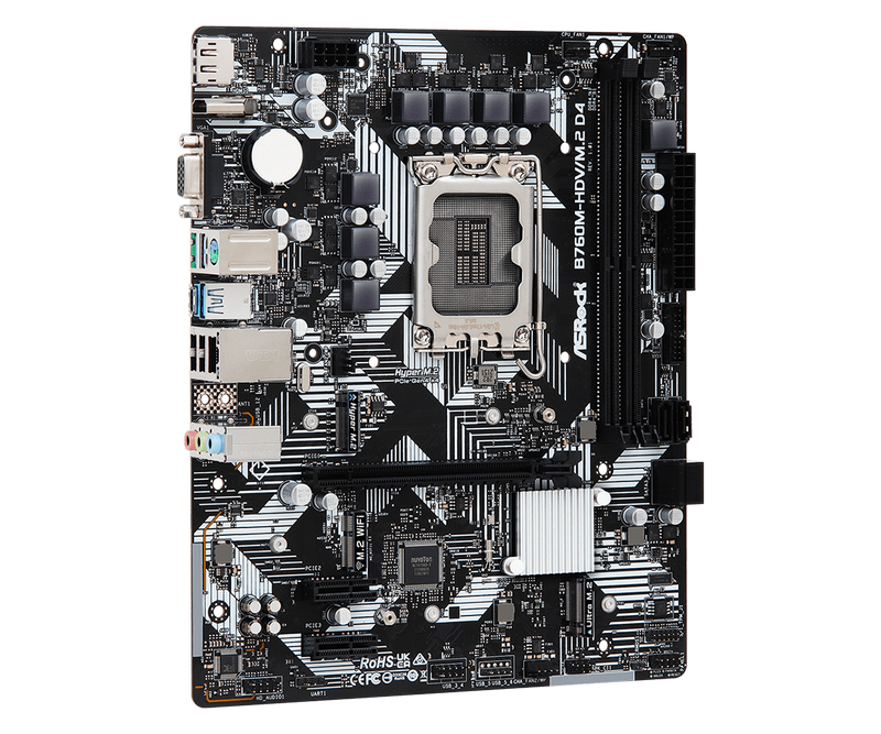 MB S1700 ASRock B760M-HDV/M.2 D4  mATX