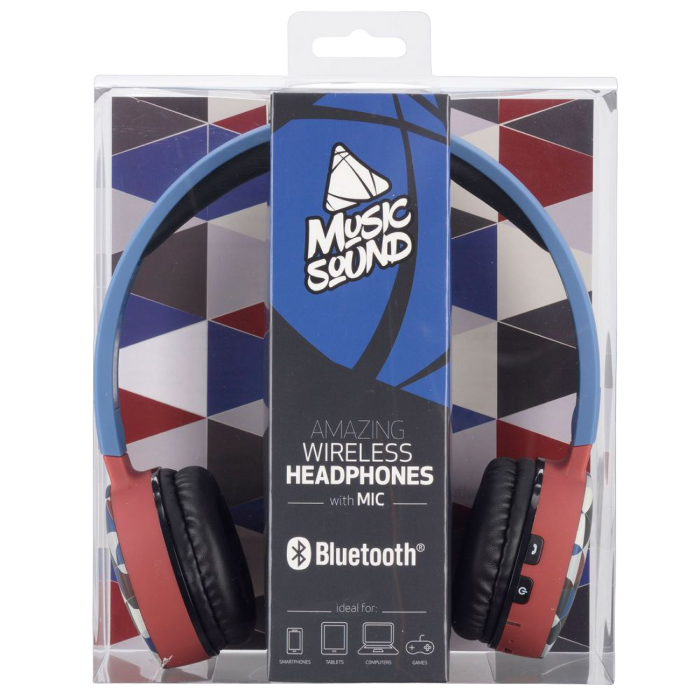 Наушники для домашнего развлечения Cellularline Music Sound, Bluetooth, Разноцветный