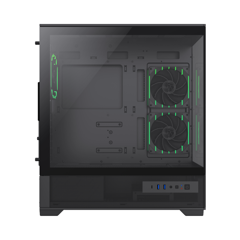 Компьютерный корпус Gamemax VISTA 2 AB Midi-Tower Черный