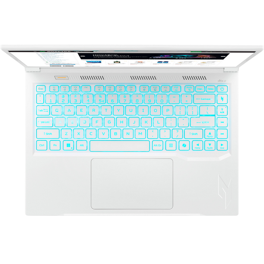 Laptop Gaming 14,5" Acer Nitro V14 ANV14-61, Pearl White, AMD Ryzen 7 8845HS, 16GB/1024GB, Linux eShell