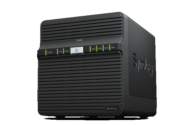 Stocare atașată la rețea SYNOLOGY DS423, Negru