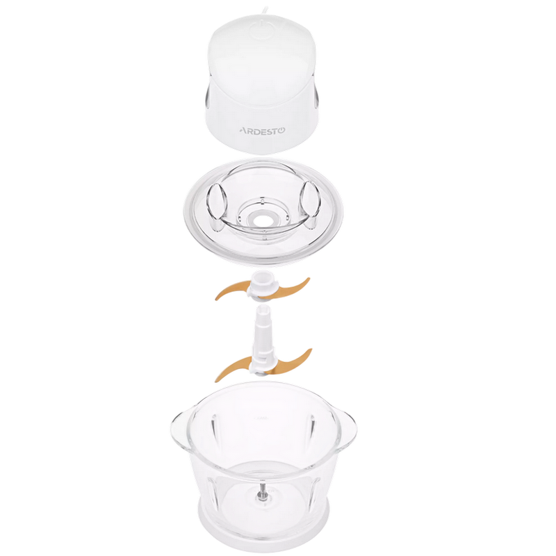 Tocător ardesto chk-4001w, alb Thumbnail 4