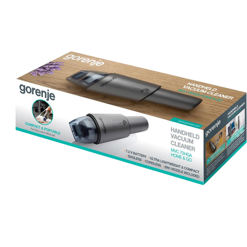Aspirator Manual Gorenje MVC72HGA, Antracit