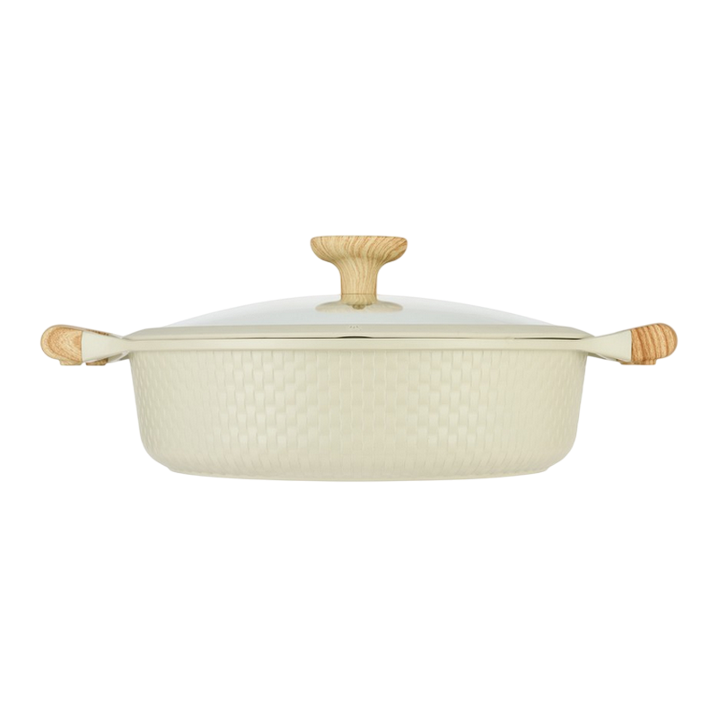 Cratița RESTO 93806, 4,1L, 28cm, Bej
