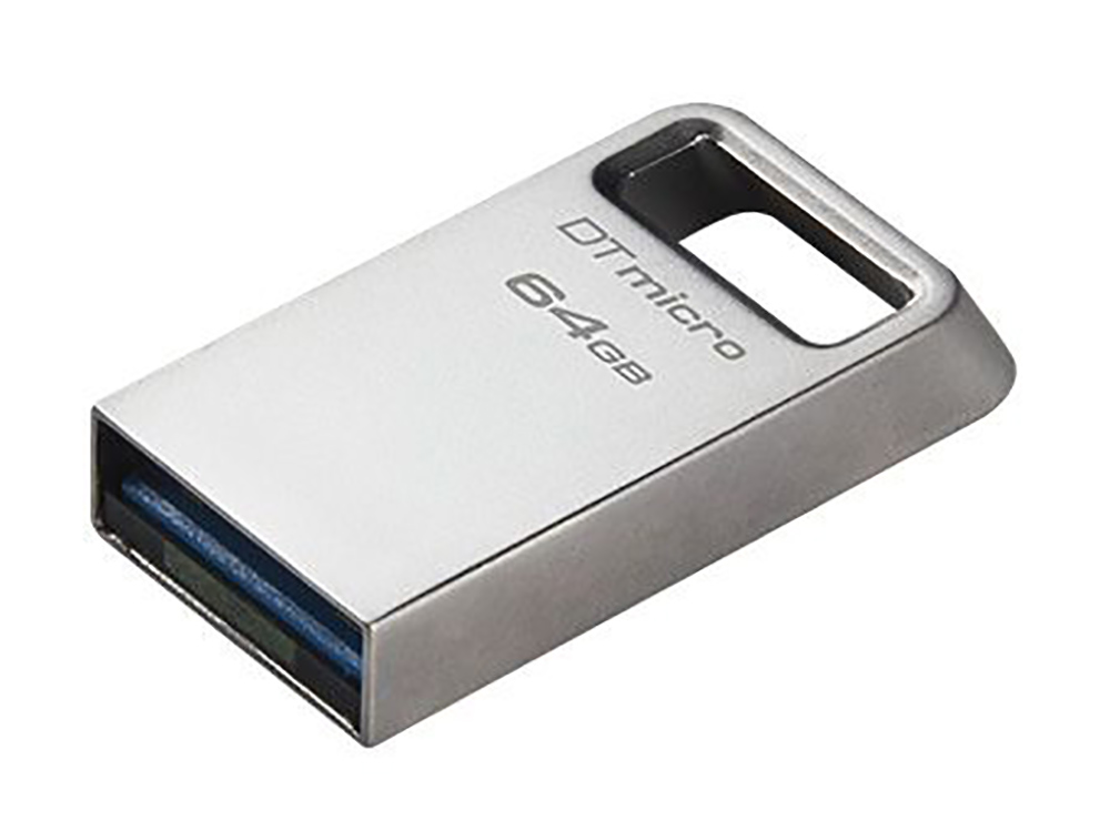 Flash Drive Kingston DataTravaler Micro 64GB USB3.2