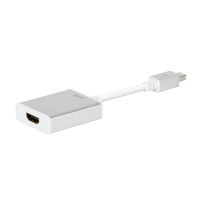 Видео кабель Moshi Mini DisplayPort to HDMI Adapter (4K), Белый