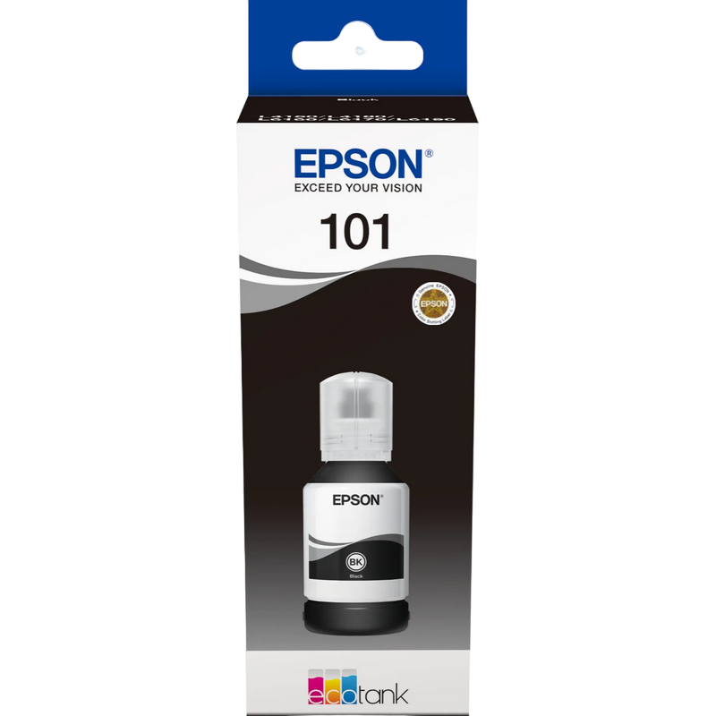 Ink  Epson T03V14A, 101 EcoTank Black-Pigment 127ml bottle