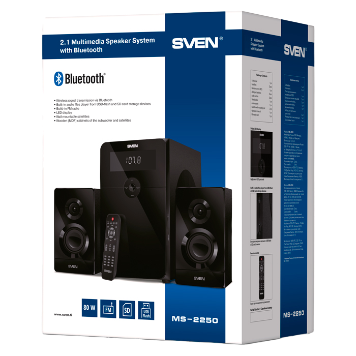 Speakers SVEN MS-2250