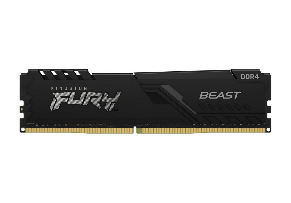 Оперативная память Kingston FURY Beast, DDR4 SDRAM, 3600 МГц, 8Гб, KF436C17BB/8