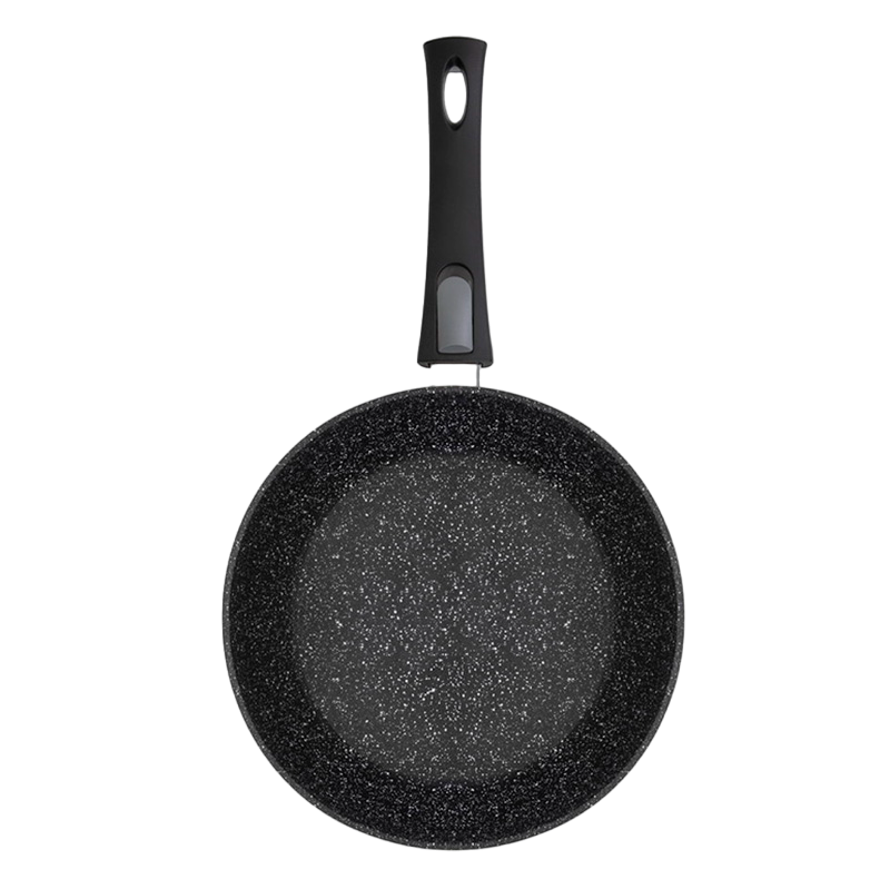 Tigaie adâncă RESTO 93014, 28cm, Negru