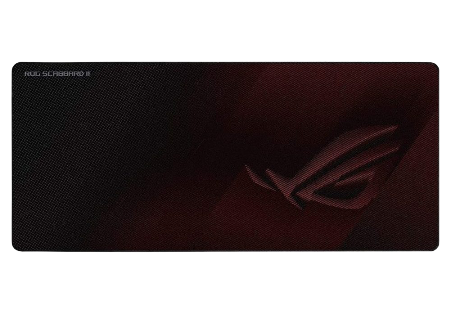 Игровой коврик для мыши ASUS ROG Scabbard II, Extra Large, Бордовый