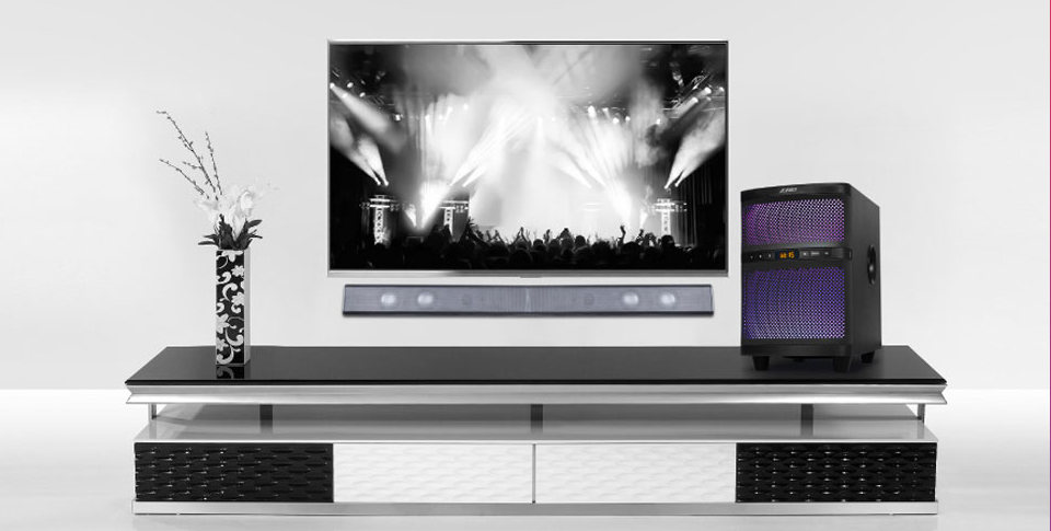 Sistem audio F&D T-200X, Negru