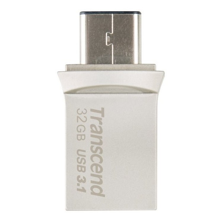 Memorie USB Transcend JetFlash 890, 32GB, Argintiu