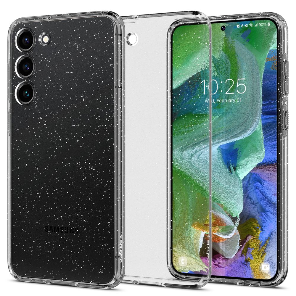 Spigen Samsung S23+, Liquid Crystal, Glitter Crystal