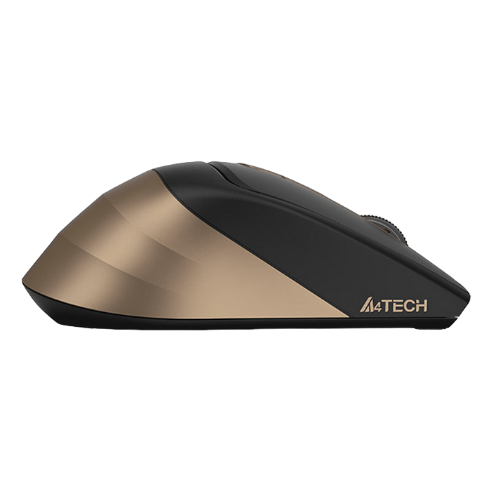 Беcпроводная мышь A4Tech FG35, Чёрный/Бронзовый