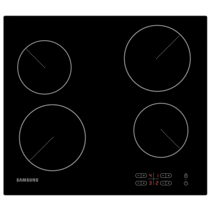 Plită electrică Samsung NZ64T3506AK/WT, Negru