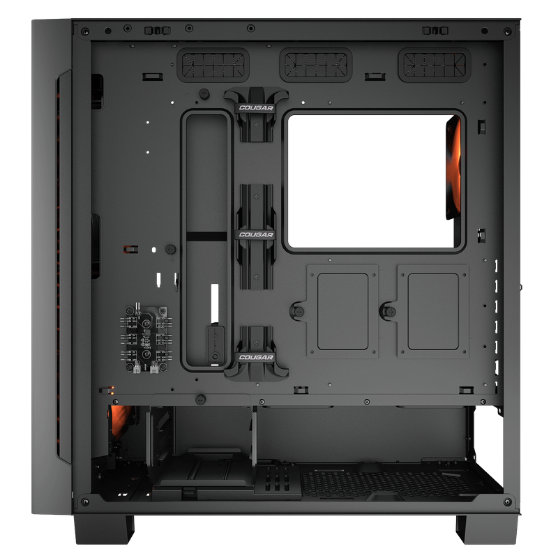 Carcasă PC Cougar Airface ECO RGB Midi-Tower Negru