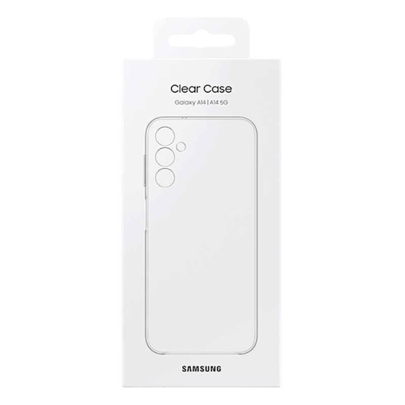 Original Sam. Clear Case Galaxy A14, Transparent