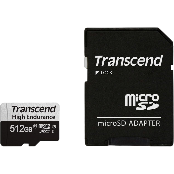 Card de Memorie Transcend microSDXC 350V, 512GB (TS512GUSD350V)
