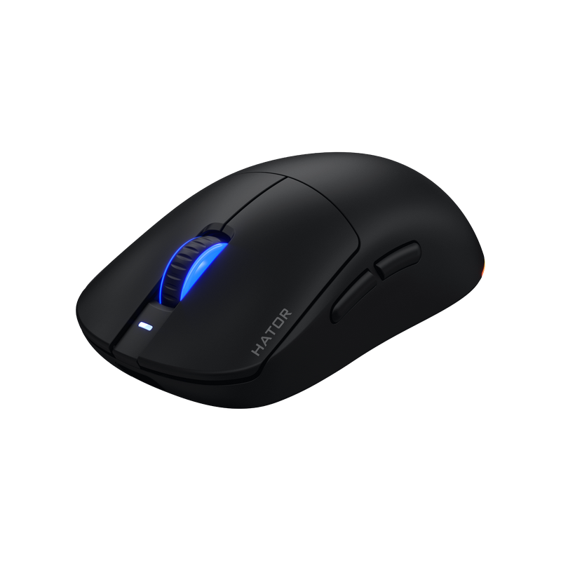 Gaming Mouse HATOR Quasar 3 Cu fir / Fără fir Negru