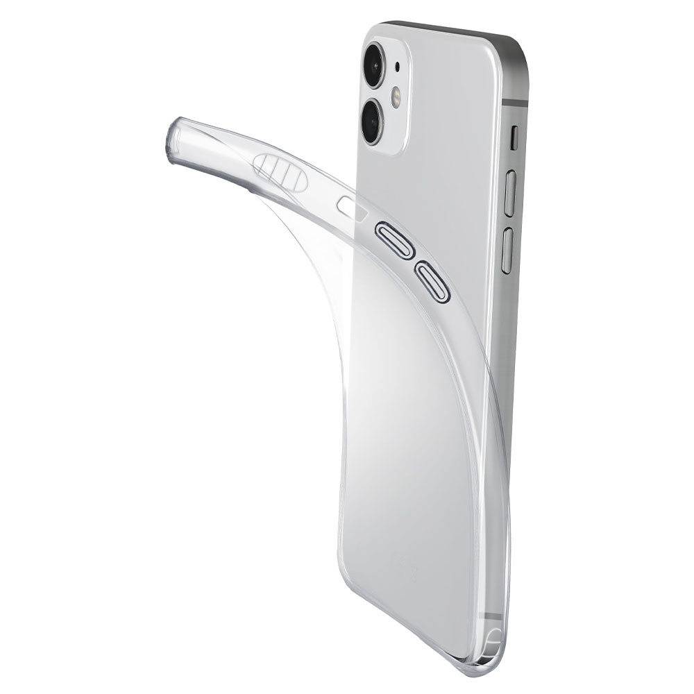 Husă Cellularline Fine - iPhone 12 mini, Transparent