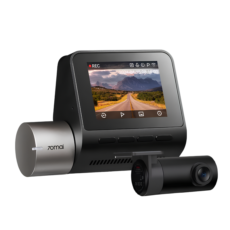 Set Dash Cam față și spate 70mai A510 + RC11, Negru