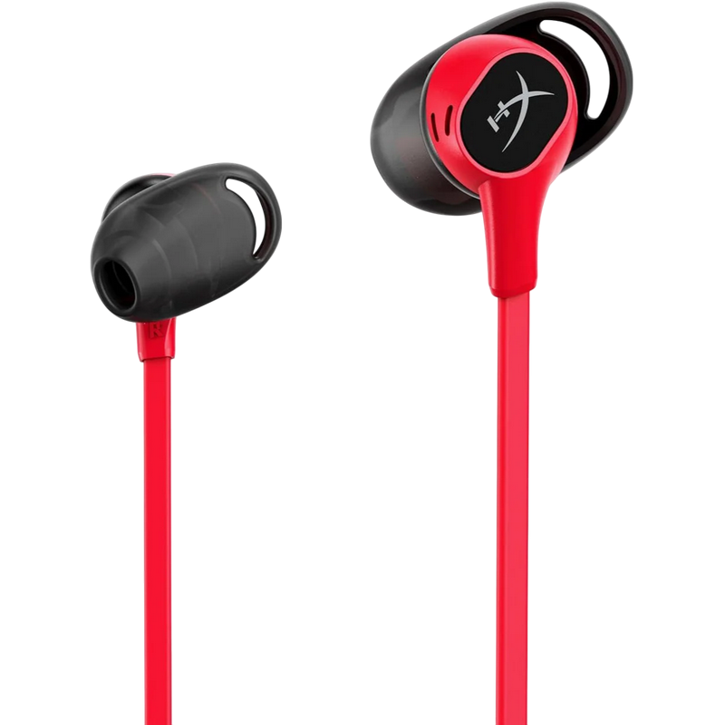 Căști gaming HyperX Cloud Buds, Fără fir, Negru/Rosu