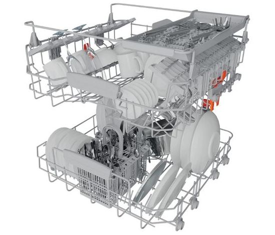 Dish Washer Hotpoint-Ariston HFC 3C41 CW X