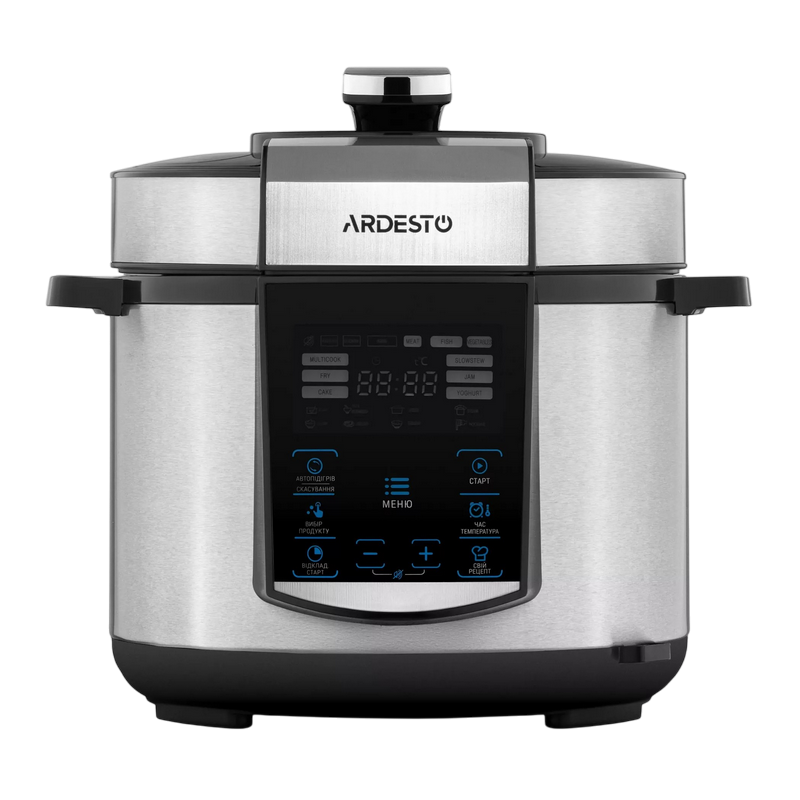 Мультиварка-скороварка ardesto mpc-p225, серебристый | черный Thumbnail 10