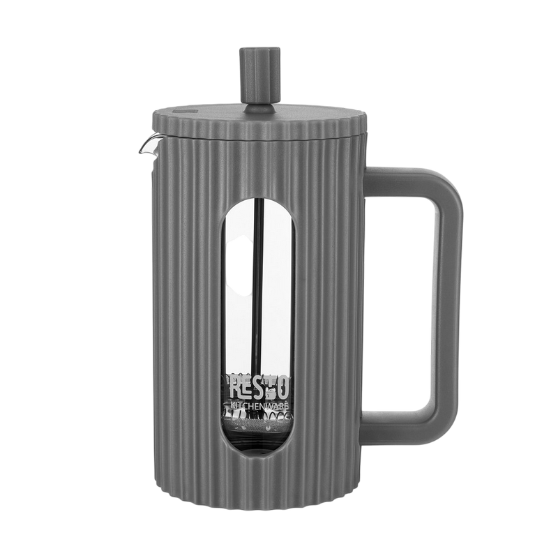 Cafetiera French Press RESTO 90534, 0,6L, Gri inchis
