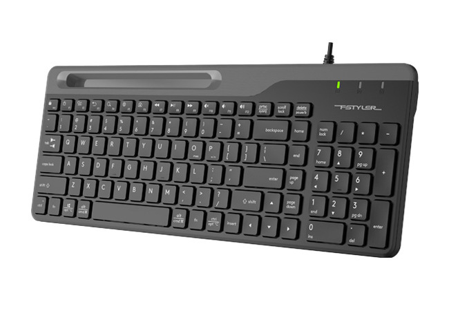 Клавиатура A4Tech FK25, Проводное, Чёрный