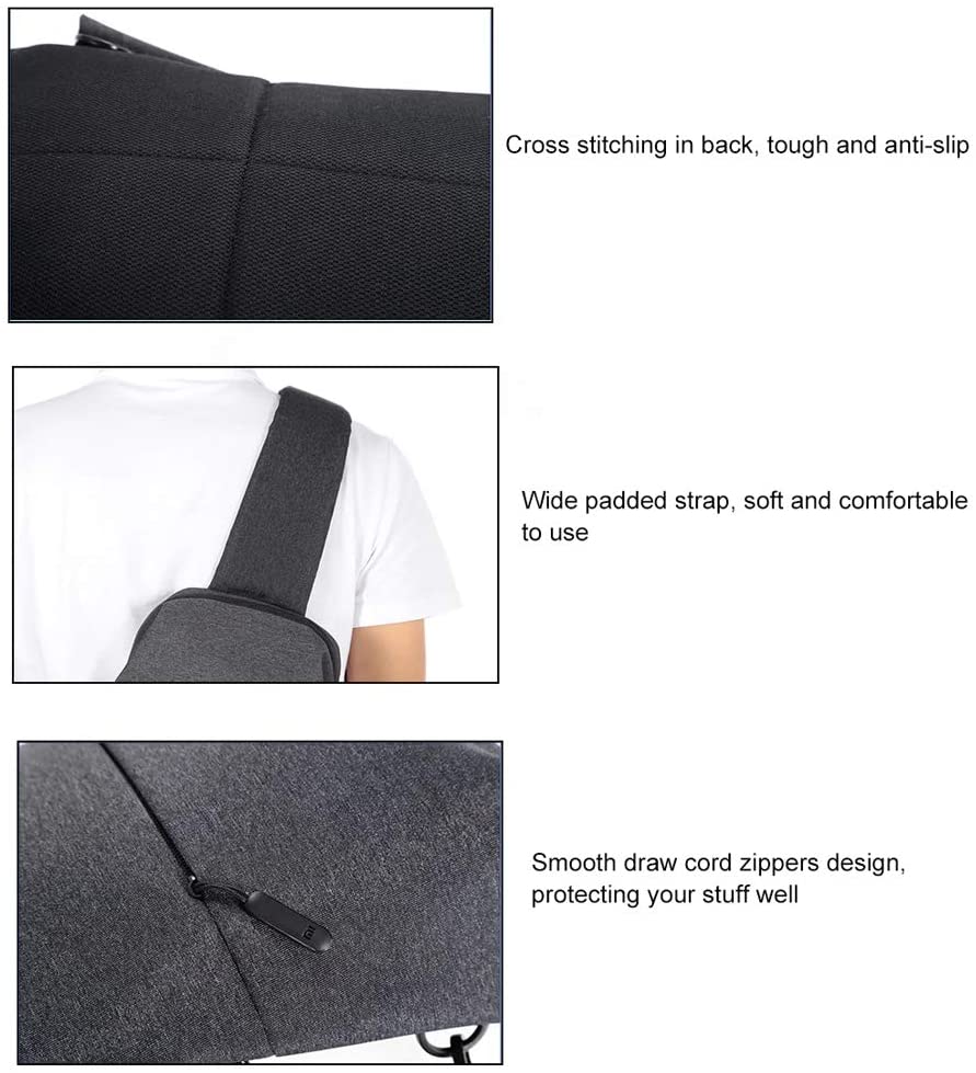 Xiaomi Mi City Sling Bag (Light Gray)